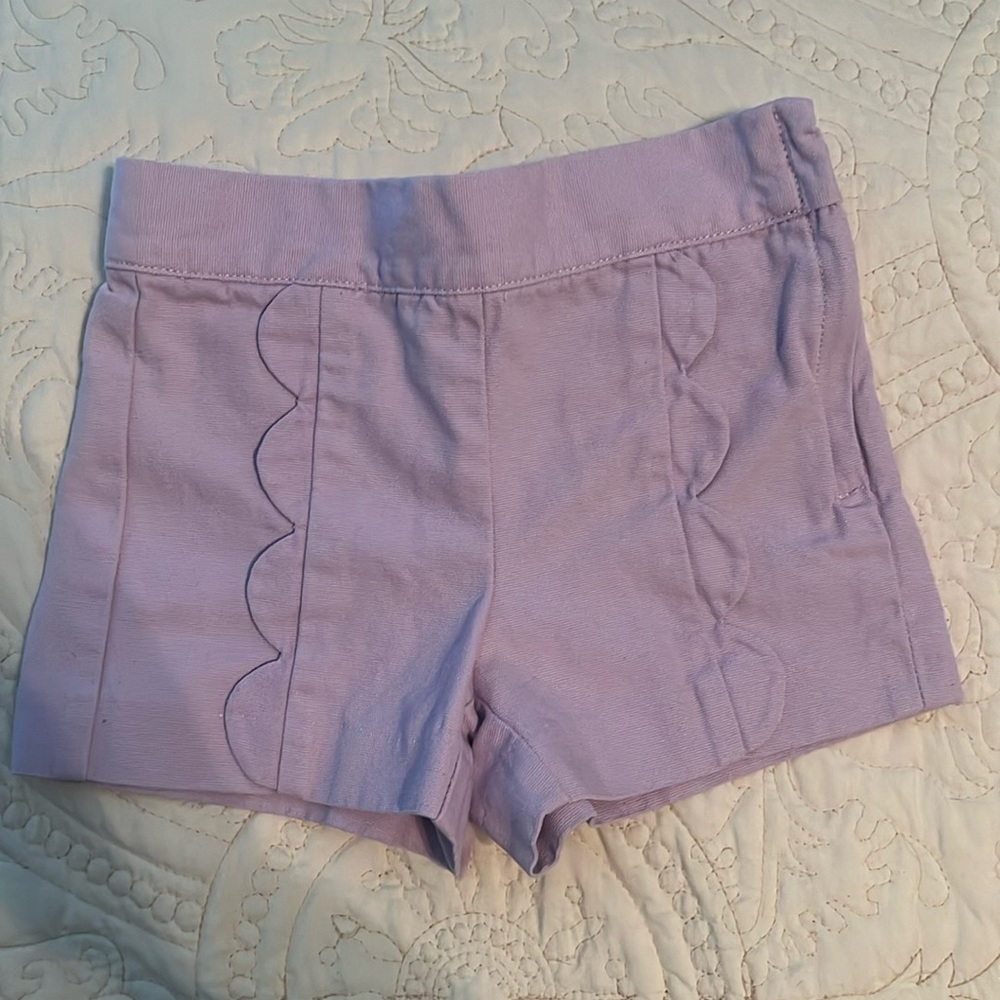 Janie & Jack purple dress shorts